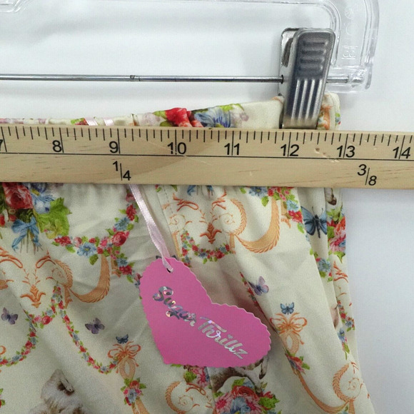 Sugar Thrillz Lush Opulence Corset Skirt Set Sz L Spring Chappell Roan - Picture 13 of 16